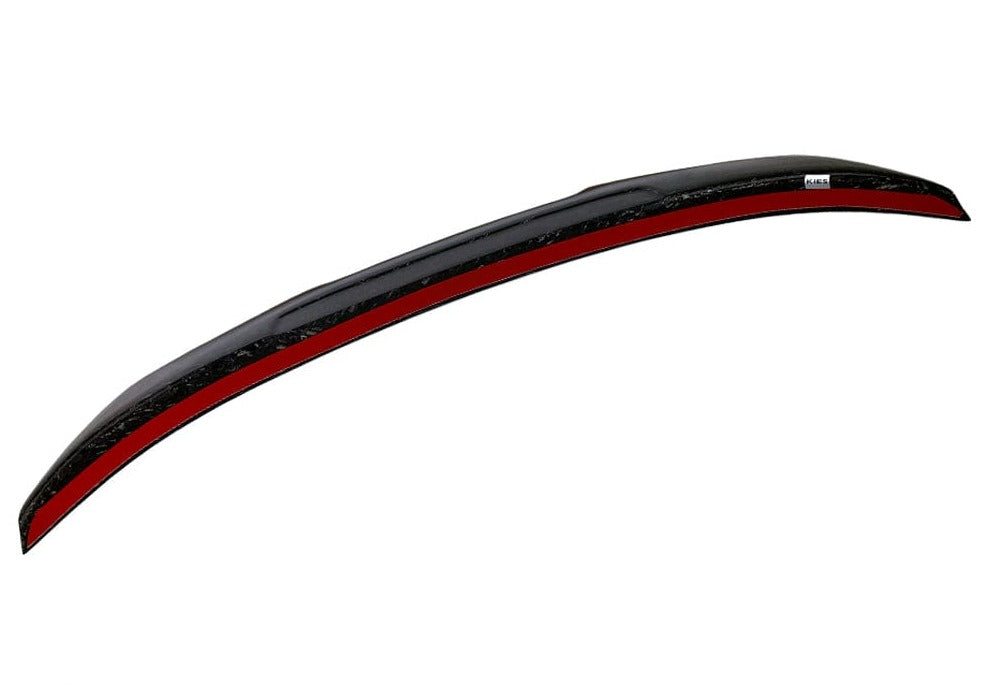 2012-2018 BMW 3 Series (F30) / 2014+ BMW M3 (F80) PSM Aggressive High Kick Forged Carbon Fiber Trunk Spoiler Secondary image