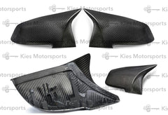 Kies-Motorsports Kies Carbon 2012-2018 BMW 3 Series (F30) & BMW 4 Series (F32) M Style Dry Carbon Fiber Mirror Covers