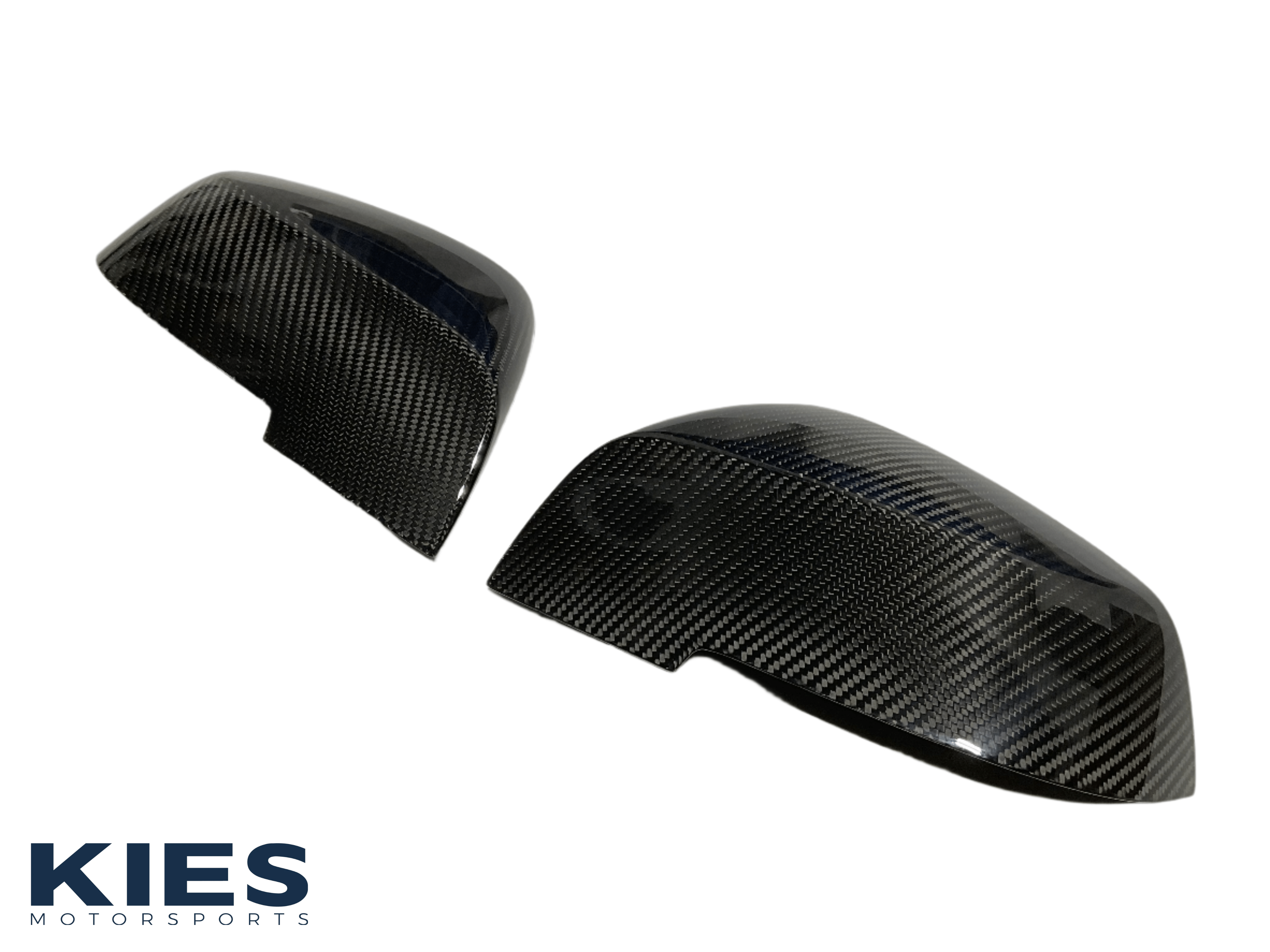 2012-2018 BMW 3 Series (F30) & BMW 4 Series (F32) OEM Replacement Dry Carbon Fiber Mirror Covers Secondary image