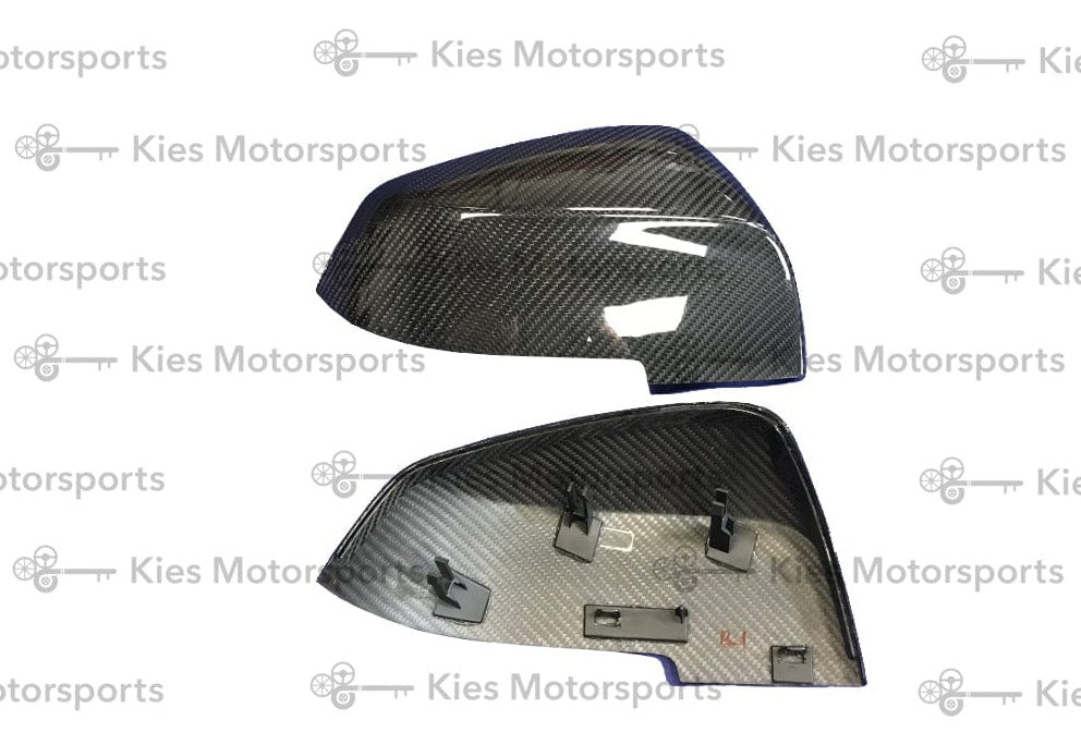 Kies-Motorsports Kies Carbon 2012-2018 BMW 3 Series (F30) & BMW 4 Series (F32) OEM Replacement Dry Carbon Fiber Mirror Covers