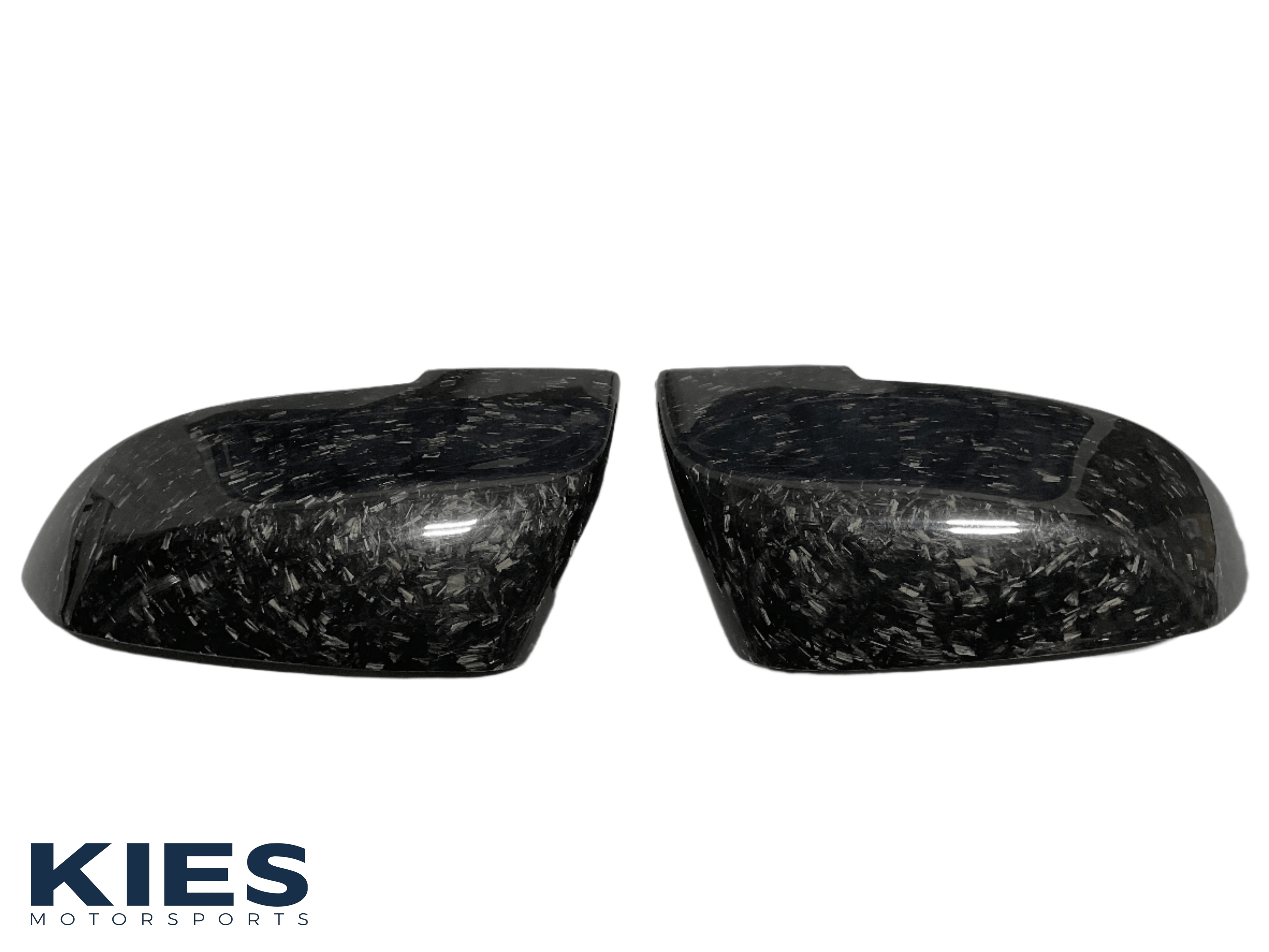 Kies Motorsports — Kies Carbon forged mirror covers packaging with protective wrapping