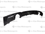 Kies Motorsports — close-up detail of 2012-2018 BMW 3 Series (F30 / F31) M Performance Style Carbon Fiber Rear Diffuser