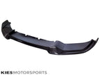 Kies Motorsports — rear angle view of 2012-2018 BMW 3 Series (F30 / F31) "M2 Bumper CS Style" Carbon Fiber Front Lip