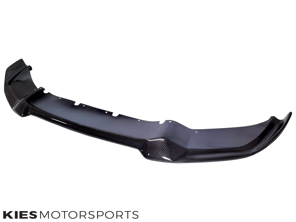Kies Motorsports — rear angle view of 2012-2018 BMW 3 Series (F30 / F31) "M2 Bumper CS Style" Carbon Fiber Front Lip