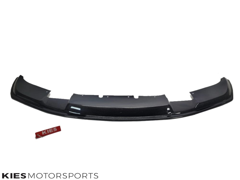 Kies Motorsports — alternate angle of 2012-2018 BMW 3 Series (F30 / F31) "M2 Conversion" Bumper Carbon Fiber Front Lip