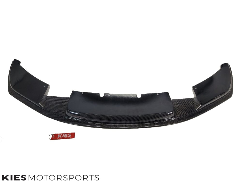 Kies Motorsports — side profile of 2012-2018 BMW 3 Series (F30 / F31) "M2 Conversion" Bumper Carbon Fiber Front Lip