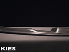 Kies Motorsports — installed on-vehicle shot of 2012-2018 BMW 3 Series (F30 / F31) "M2 Conversion" Bumper Carbon Fiber Front Lip