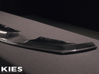 Kies Motorsports — close-up detail of 2012-2018 BMW 3 Series (F30 / F31) "M2 Conversion" Bumper Carbon Fiber Front Lip