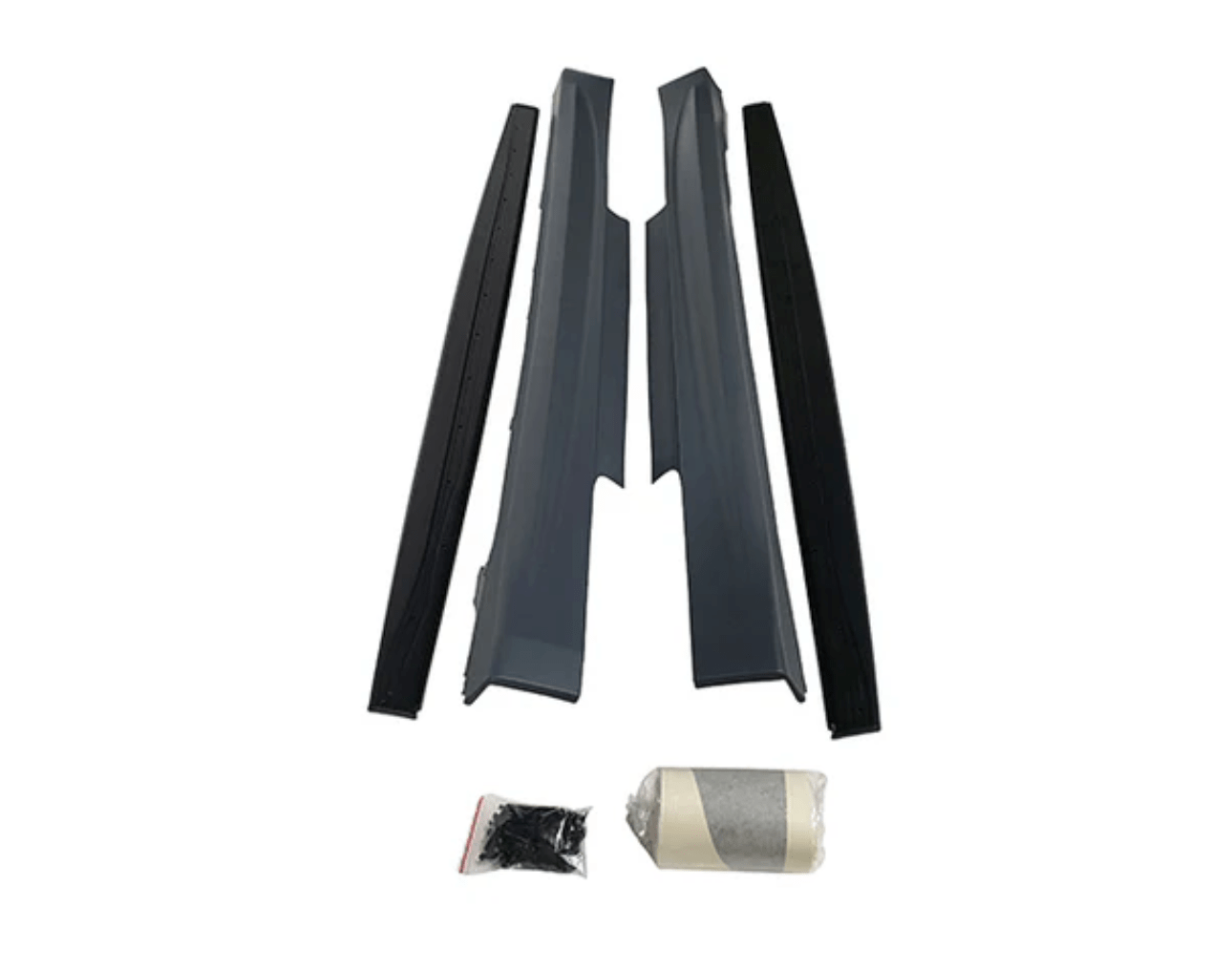 Kies Motorsports — Kies Carbon side skirt extensions installed on BMW F32 4-Series side profile