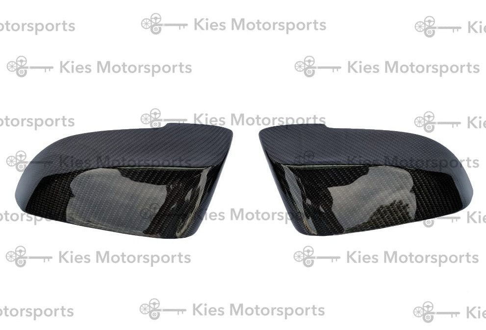 Kies-Motorsports Kies Carbon 2013-2016 BMW 5 Series LCI (F10) Performance Style Carbon Fiber Mirror Covers