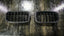 Kies Motorsports — front angle view of 2014-2018 BMW X5 (F15) / X6 (F16) / X5M (F85) / X6M (F86) Double Slatted Carbon Fiber Kidney Grilles