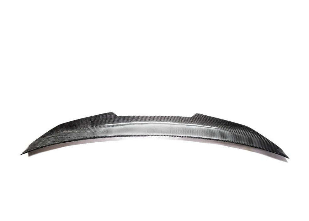 Kies Motorsports — Kies Carbon carbon fiber spoiler — 2014-2020 BMW 4 Series (F32) PSM Aggressive High Kick Carbon Fiber Trunk Spoiler Main image