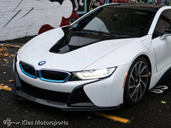 Kies-Motorsports Kies Carbon 2014-2020 BMW i8 (I12) Performance Aero Carbon Fiber Front Lip
