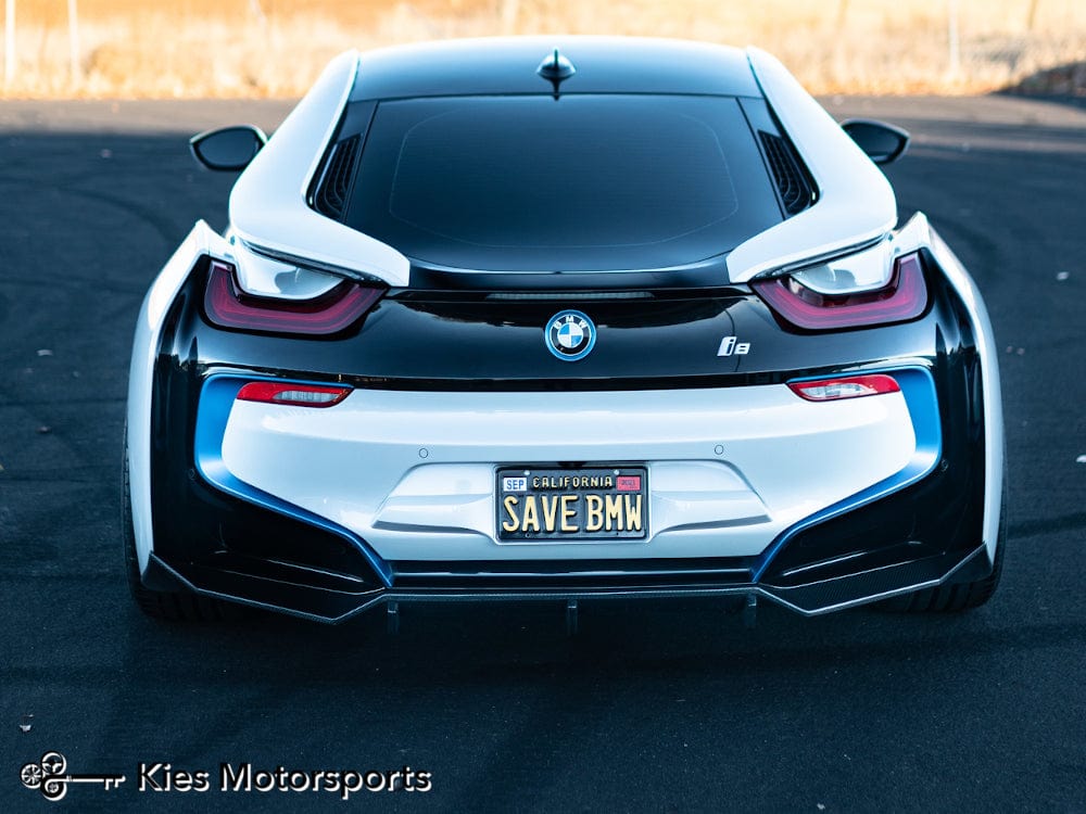 Kies-Motorsports Kies Carbon 2014-2020 BMW i8 (I12) Performance Inspired Carbon Fiber Aero Rear Diffuser