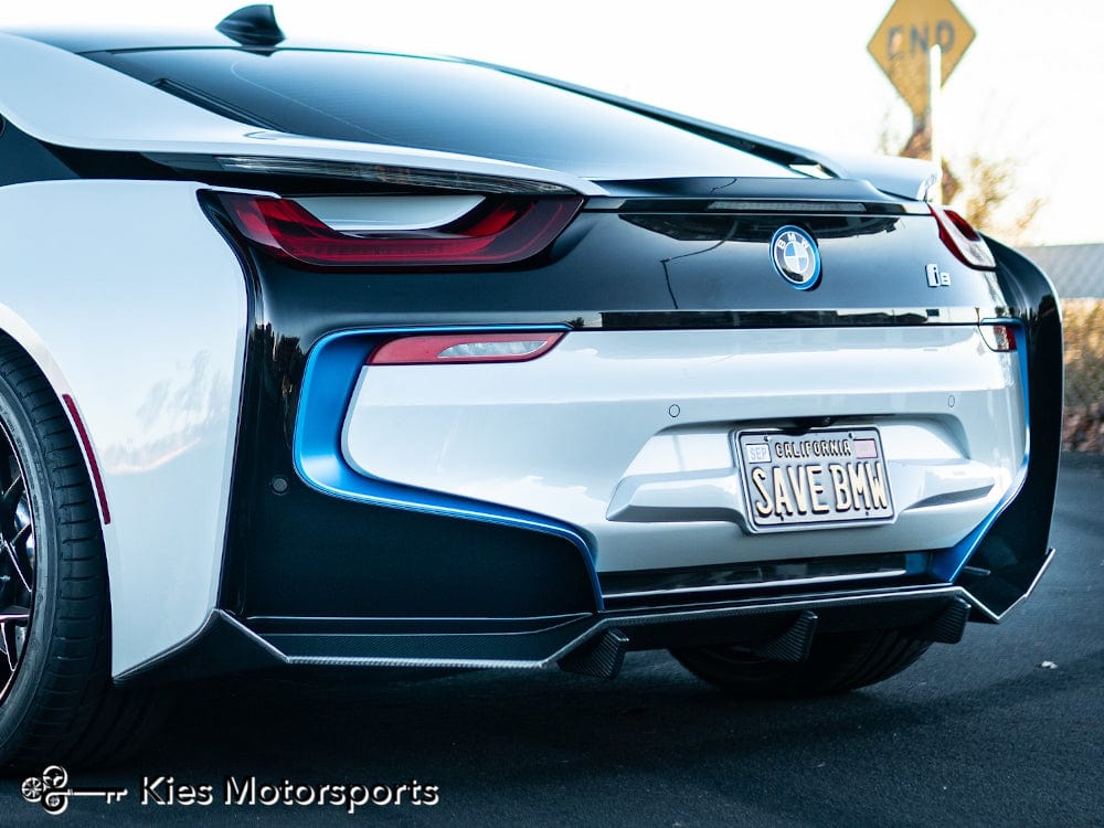 Kies-Motorsports Kies Carbon 2014-2020 BMW i8 (I12) Performance Inspired Carbon Fiber Aero Rear Diffuser