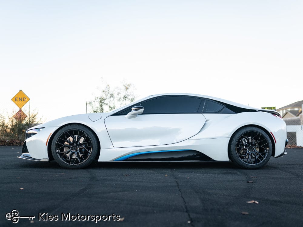 Kies-Motorsports Kies Carbon 2014-2020 BMW i8 (I12) Performance Inspired Carbon Fiber Aero Side Skirt Extensions