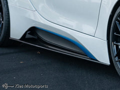 Kies-Motorsports Kies Carbon 2014-2020 BMW i8 (I12) Performance Inspired Carbon Fiber Aero Side Skirt Extensions