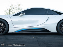Kies-Motorsports Kies Carbon 2014-2020 BMW i8 (I12) Performance Inspired Carbon Fiber Aero Side Skirt Extensions
