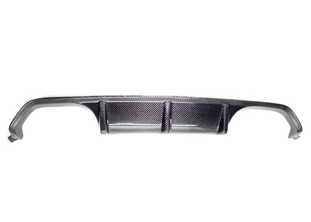 Kies Motorsports — Kies Carbon carbon fiber rear diffuser — 2014-2020 BMW M3 (F80) / M4 (F82 / F83) Performance Style Carbon Fiber Rear Diffuser