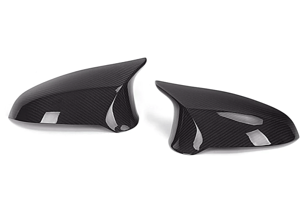 Kies-Motorsports Kies Carbon 2014-2020 BMW M3 (F80) / M4 (F82) / M2 Competition (F87) OEM Replacement Dry Carbon Fiber Mirror Covers Main image