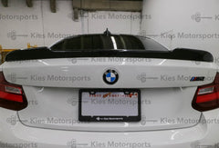 Kies-Motorsports Kies Carbon 2014-2021 BMW 2 Series (F22) / M2 (F87) Competition Inspired Carbon Fiber Trunk Spoiler
