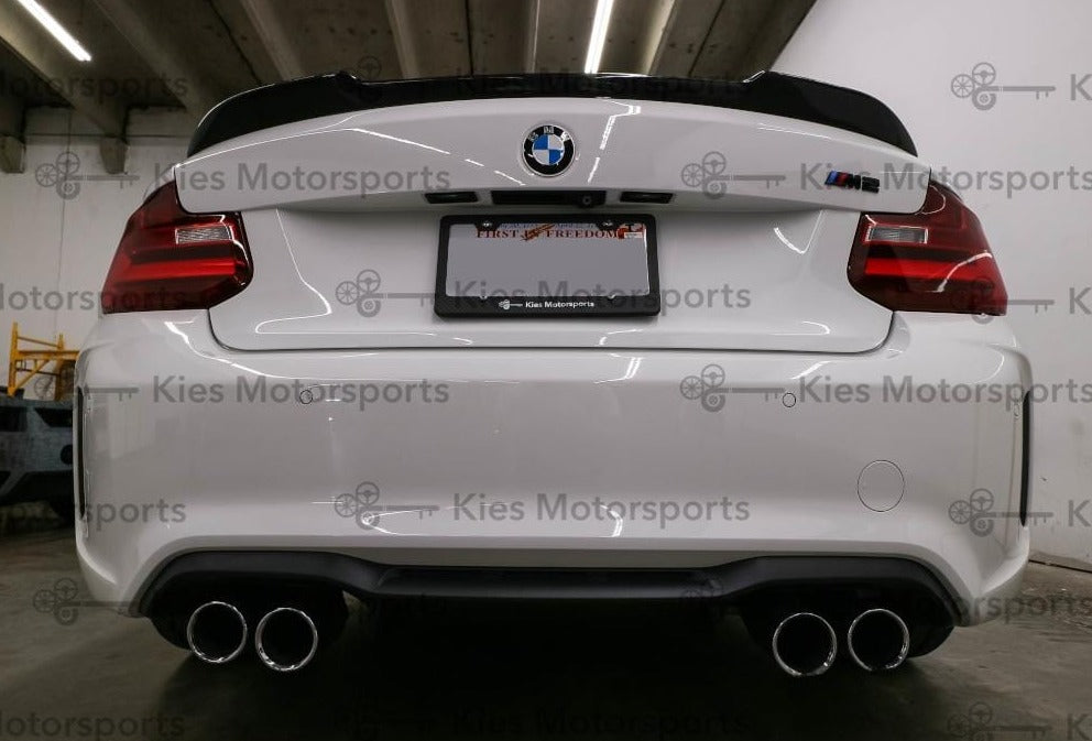 Kies-Motorsports Kies Carbon 2014-2021 BMW 2 Series (F22) / M2 (F87) Competition Inspired Carbon Fiber Trunk Spoiler