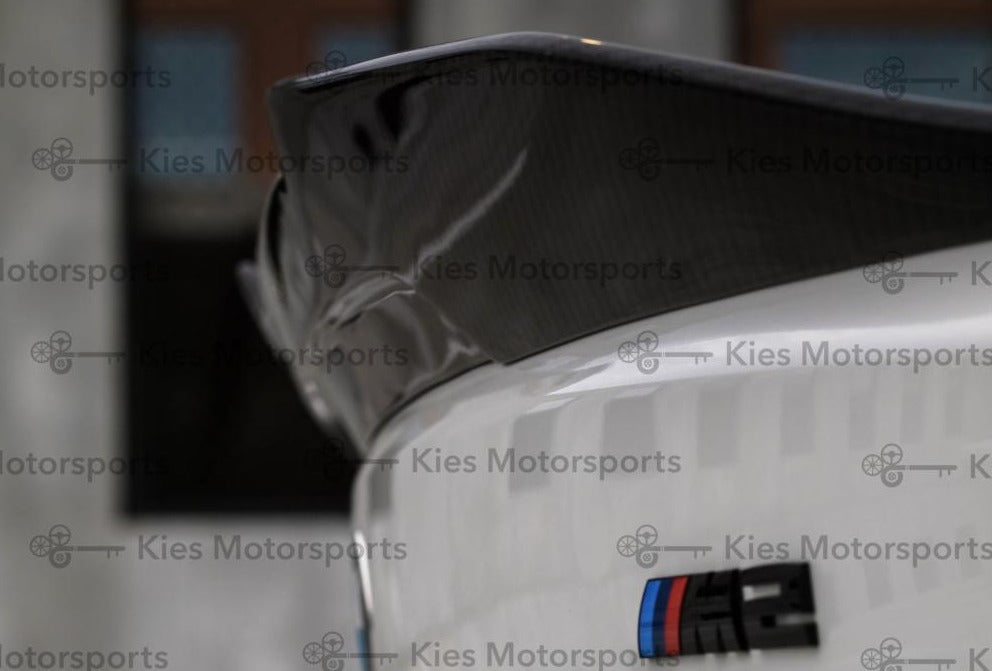 Kies-Motorsports Kies Carbon 2014-2021 BMW 2 Series (F22) / M2 (F87) PSM Aggressive High Kick Carbon Fiber Trunk Spoiler