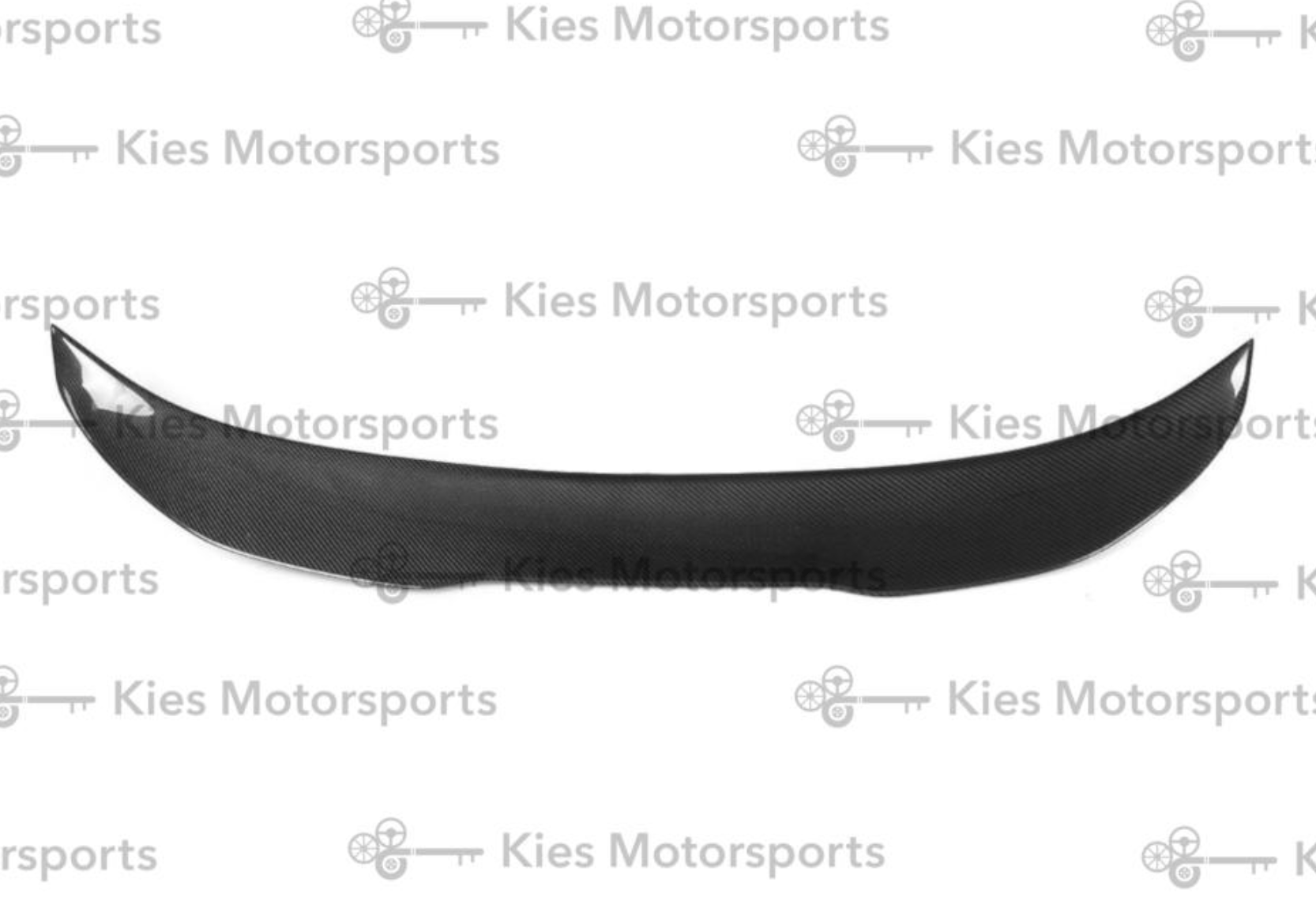 Kies Motorsports — Kies Carbon carbon fiber spoiler — 2014-2021 BMW 2 Series (F22) / (F87) PSM Inspired High Kick Carbon Fiber Trunk Spoiler Main image