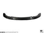 Kies Motorsports — front angle view of 2014-2021 BMW M3 (F80) & M4 (F82 / F83) J Type Carbon Fiber Front Lip