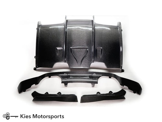 Kies-Motorsports Kies Carbon 2014-2021 BMW M3 (F80) & M4 (F82 / F83) PSM Inspired Carbon Fiber Rear Diffuser