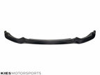 Kies Motorsports — front angle view of 2014-2021 BMW M3 (F80) & M4 (F82 / F83) R Style Carbon Fiber Front Lip