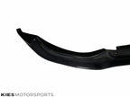Kies Motorsports — installed on-vehicle shot of 2014-2021 BMW M3 (F80) & M4 (F82 / F83) R Style Carbon Fiber Front Lip