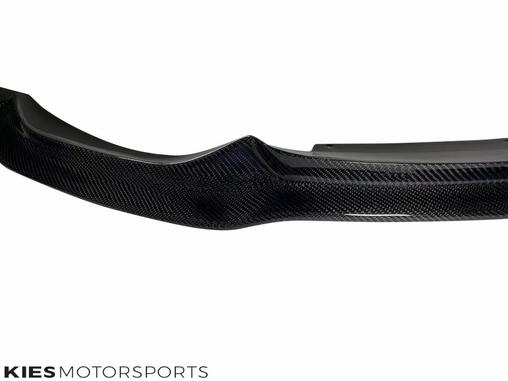 Kies-Motorsports Kies Carbon 2014-2021 BMW M3 (F80) & M4 (F82 / F83) R Style Carbon Fiber Front Lip