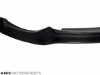 Kies Motorsports — alternate angle of 2014-2021 BMW M3 (F80) & M4 (F82 / F83) R Style Carbon Fiber Front Lip