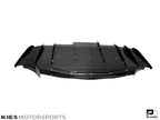 Kies Motorsports — front angle view of 2014-2021 BMW M3 (F80) & M4 (F82 / F83) Varis Inspired Carbon Fiber Rear Diffuser Undertray