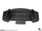 Kies Motorsports — installed on-vehicle shot of 2014-2021 BMW M3 (F80) & M4 (F82 / F83) Varis Inspired Carbon Fiber Rear Diffuser Undertray