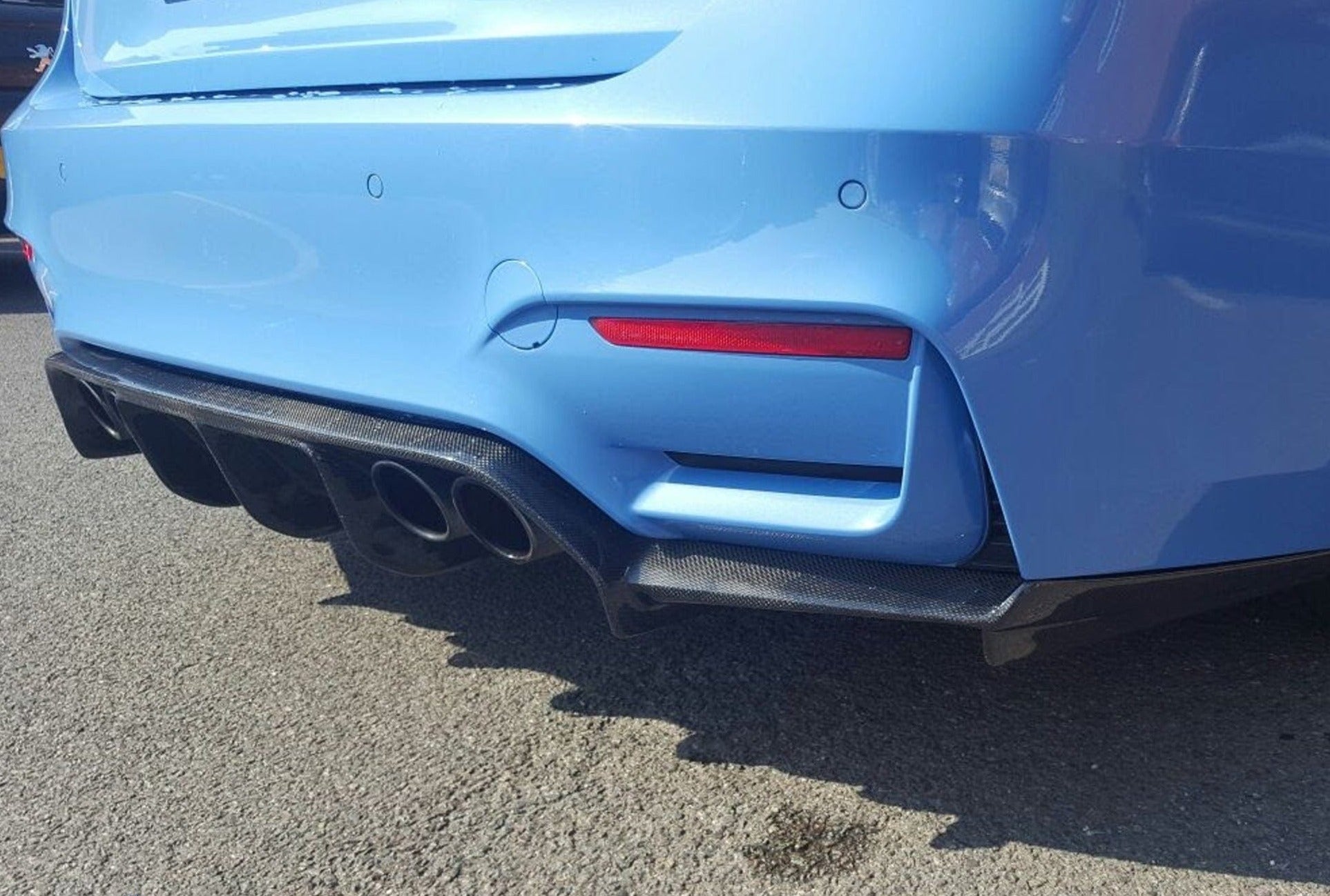 2015-2020 BMW F82 M4 Rear Diffuser V1