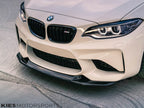 Kies Motorsports — rear angle view of 2015-2017 BMW M2 (F87) GTS Style Carbon Fiber Front Lip