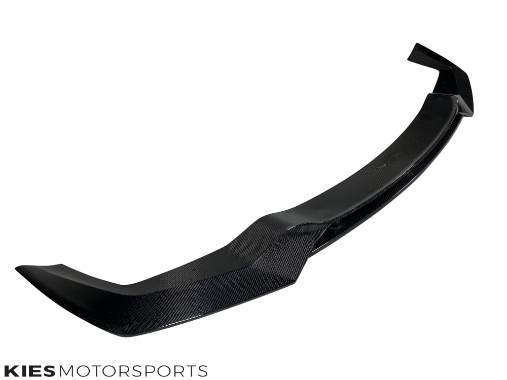 Kies Motorsports — front angle view of 2015-2017 BMW M2 (F87) R Type Carbon Fiber Front Lip Main image