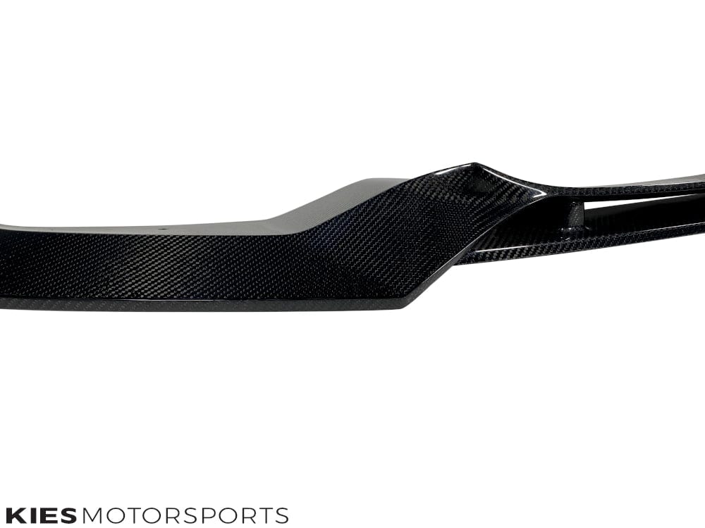 Kies Motorsports — installed on-vehicle shot of 2015-2017 BMW M2 (F87) R Type Carbon Fiber Front Lip