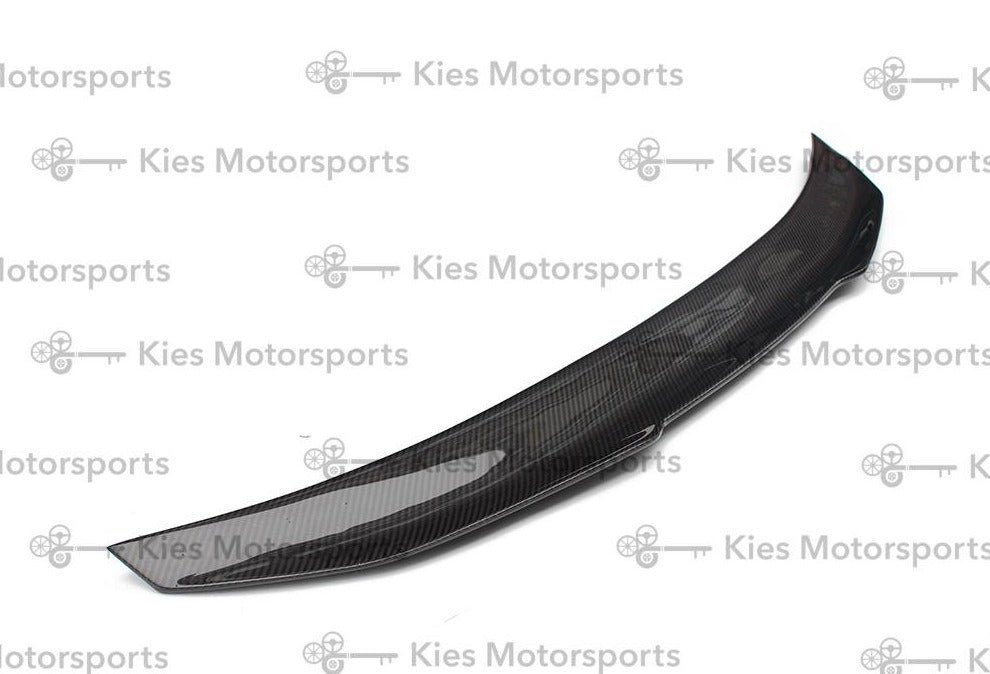 Kies-Motorsports Kies Carbon 2015-2020 BMW M4 (F82) PSM Aggressive High Kick Carbon Fiber Trunk Spoiler