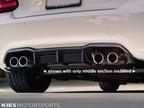 Kies Motorsports — installed on-vehicle shot of Kies 2015-2022 BMW M2 / M2C (F87) MTC Style Carbon Fiber Rear Diffuser