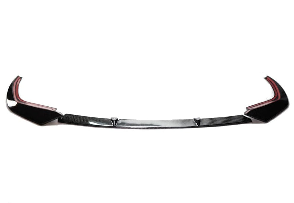 Kies Motorsports — Kies Carbon carbon fiber front lip — 2019-2022 BMW 3 Series (G20) 3-Piece Carbon Fiber Front Lip Main image