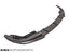 Kies Motorsports — VSX carbon fiber front lip mounted on BMW G20 3 Series, front view showing distinctive VSX aggressive splitter styling