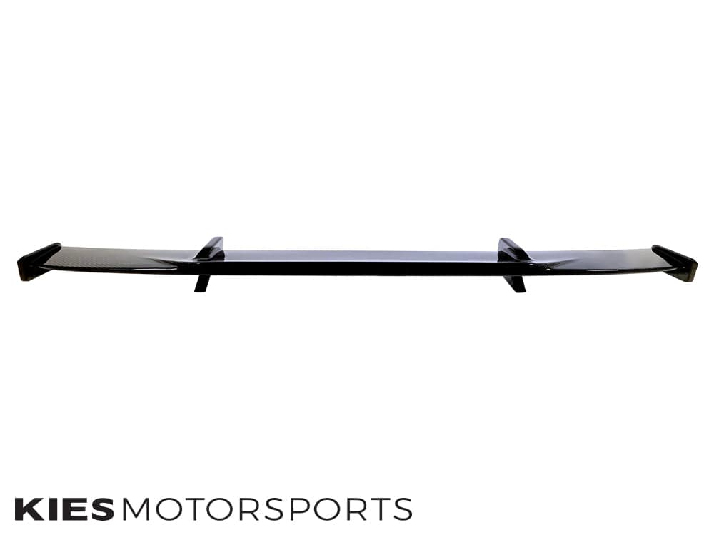 Kies Motorsports — rear angle view of 2019+ BMW 3 Series / 4 Series (G20, G22, G80, G82, G83) Performance Style Gooseneck Trunk Spoiler