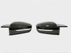 Kies Motorsports — side profile of 2019+ BMW 3 Series (G20) Bull Horn Style Dry Carbon Full Replacement Mirror Covers