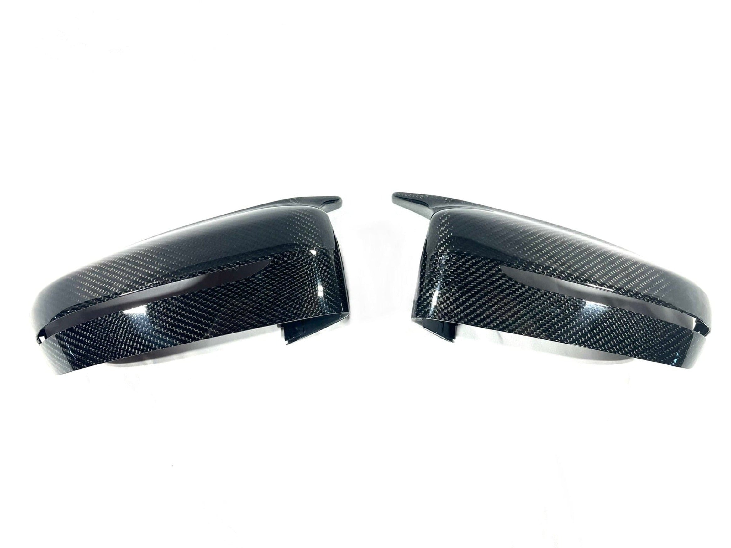 Kies Motorsports — detailed texture shot of 2019+ BMW 3 Series (G20) M Inspired Dry Carbon Full Replacement Mirror Covers