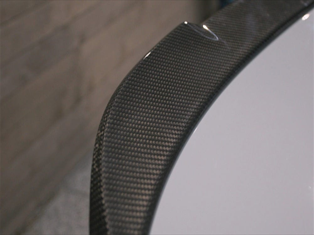 Kies Motorsports — installed on-vehicle shot of 2019+ BMW 3 Series (G20) & (G80) Competition Inspired Carbon Fiber Trunk Spoiler