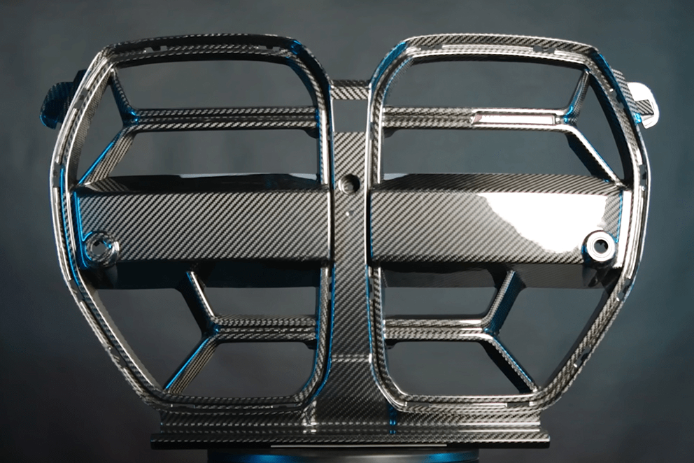 Kies-Motorsports Kies Carbon 2020-2025 BMW M3 (G80) / M4 (G82 / G83) CSL Inspired Dry Carbon Full Replacement Kidney Grille No I do not have ACC Main image