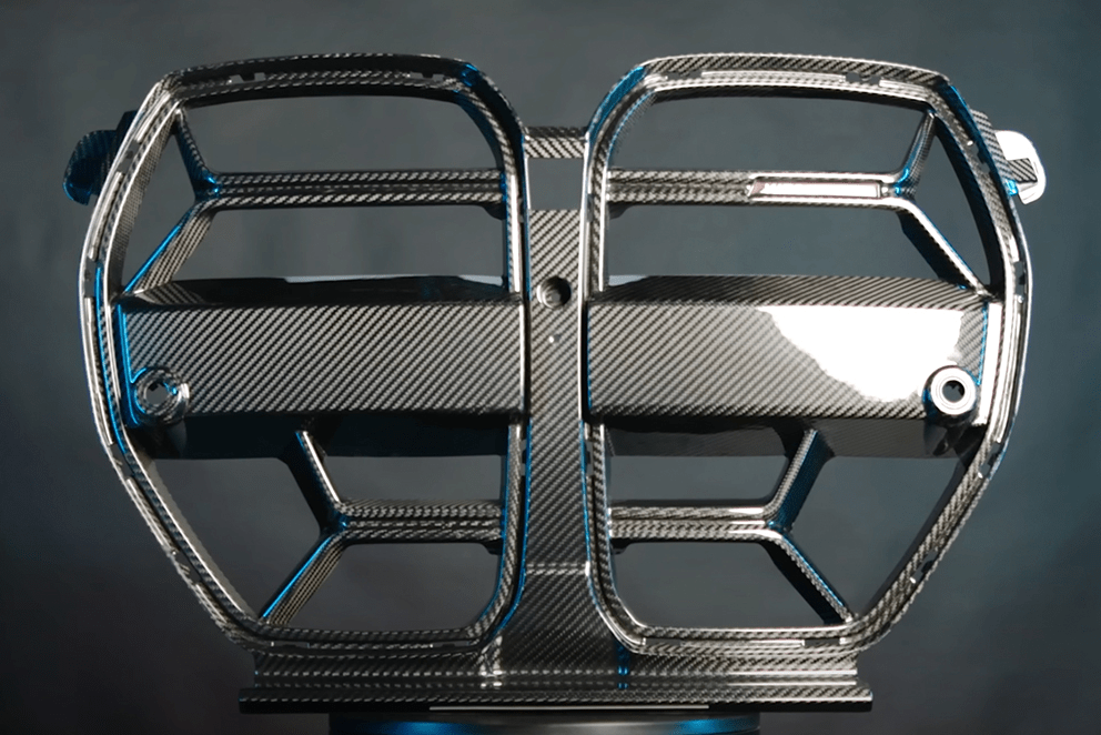 Kies-Motorsports Kies Carbon 2020-2025 BMW M3 (G80) / M4 (G82 / G83) CSL Inspired Dry Carbon Full Replacement Kidney Grille No I do not have ACC